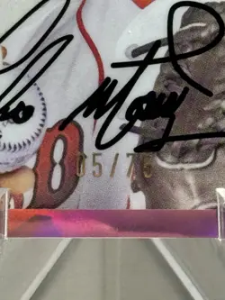 2023 Topps Chrome Platinum Anniversary-Pedro Martinez#466 Rose Gold Refractor/75 - Image 5