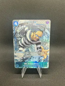 One Piece TCG - Mr.3 (Galdino) - OP16-056 - Alt Art - The Time Of Battle ENG - Image 1