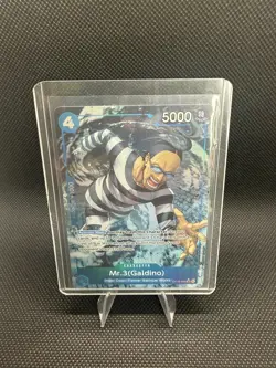 One Piece TCG - Mr.3 (Galdino) - OP16-056 - Alt Art - The Time Of Battle ENG - Image 3