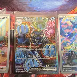 Nintendo Pokemon TCG 7-Card Holo/Foil Lot - Pikachu VMAX TG29/TG30, Palafin ex - Image 3