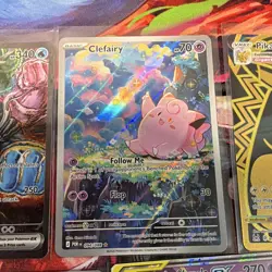Nintendo Pokemon TCG 7-Card Holo/Foil Lot - Pikachu VMAX TG29/TG30, Palafin ex - Image 4