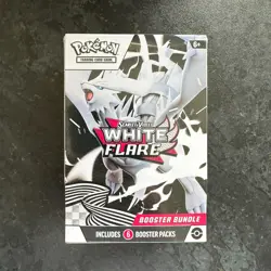 Pokemon TCG White Flare Booster Bundle Sealed (6 booster packs in box) - Image 1