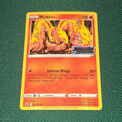 Moltres SWSH185 SWSH Promo Holo English Pokemon TCG Card 120 HP Shinji Kanda - Image 1