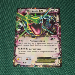 Rayquaza-EX XY66 XY Promo Holo English Pokemon TCG Card 170 HP - Image 1