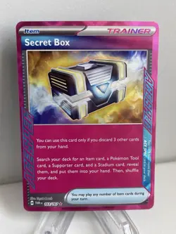 Pokemon TCG Twilight Masquerade 163/167 Secret Box Ace Spec - Image 1