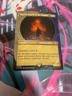 MTG - PIPPIN GUARD OF THE CITADEL - RARE - SHOWCASE - SURGE FOIL - LP - Image 1