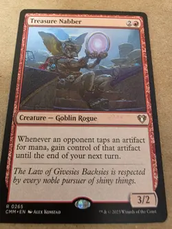 Treasure Nabber - Commander Masters Regular - Mtg - Image 1