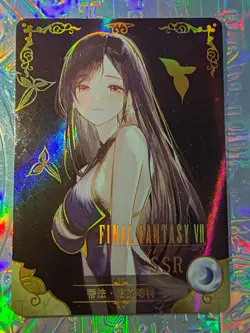 Card Goddess Story 2M02-022 Final Fantasy Aerith Gainsborough Tifa Lockhart Yuna - Image 1