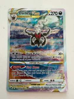 Darkrai VSTAR GG50/GG70 Crown Zenith Galarian Gallery Pokemon Card NM Pack Fresh - Image 1