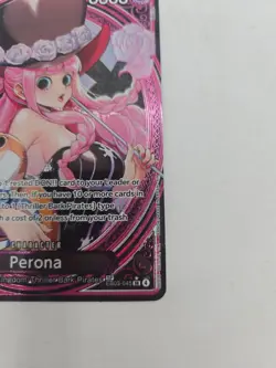 Bandai One Piece Card Game Perona EB03-045 SP Special Foil 6000 English New See - Image 3