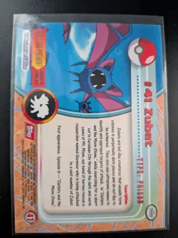 Pokemon Topps Zubat Card #41 - Image 2