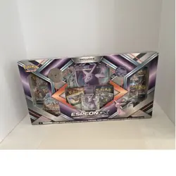 Pokemon TCG Espeon GX Premium Collection Box English 2017 Standard 200 Cards - Image 1