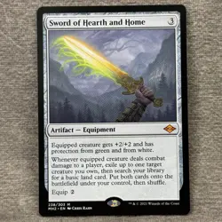Sword of Hearth and Home Modern Horizons 2 MH2 #238 Non-Foil NM MTG Magic Card - Image 1