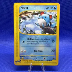 Pokemon TCG Marill Expedition Card 120/165 Non Holo NM - Image 1