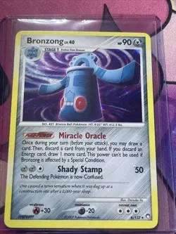 Pokemon Card: Bronzong HOLO 6/123 D&P Mysterious Treasures Set! PL - Image 1