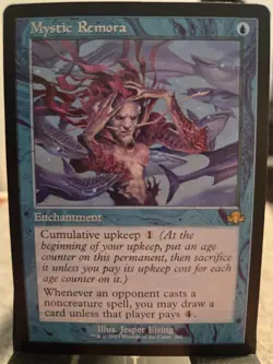 MTG Mystic Remora - NM Dominaria Remastered - Image 1