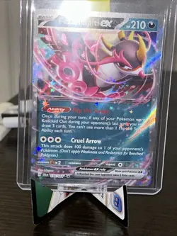 Pokemon TCG Fezandipiti EX 038/064 Shrouded Fable Rare Holo - Image 3