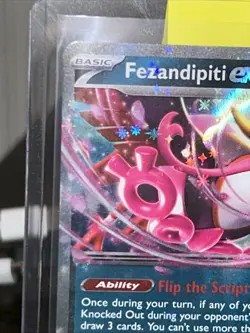 Pokemon TCG Fezandipiti EX 038/064 Shrouded Fable Rare Holo - Image 5