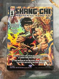 Shang-Chi, Master of Kung Fu - Foil - Borderless (0396) Marvel Super Heroes - Image 1