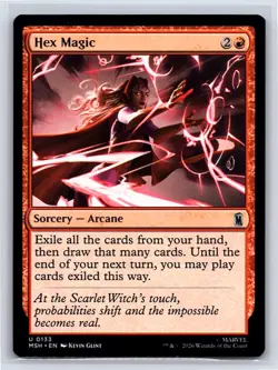 Hex Magic 133 Uncommon Marvel Super Heroes Magic: The Gathering Near Mint - Image 1