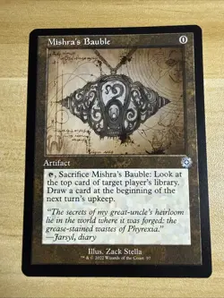 Mishra's Bauble - (Schematic) The Brothers' War: Retro Frame Artifacts - MTG NM - Image 1