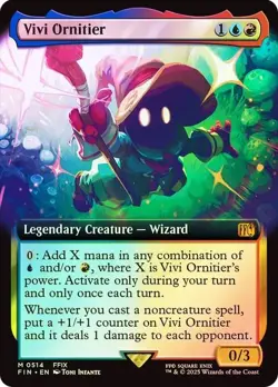 FIN0248 Vivi Ornitier (Foil) Near Mint - Final Fantasy - Magic: The Gathering - Image 1