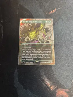 Mtg Earth's Mightiest Heroes Borderless - Marvel Super Heroes + Bonus Foils - Image 2