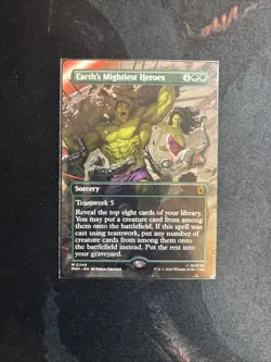 Mtg Earth's Mightiest Heroes Borderless - Marvel Super Heroes + Bonus Foils - Image 4