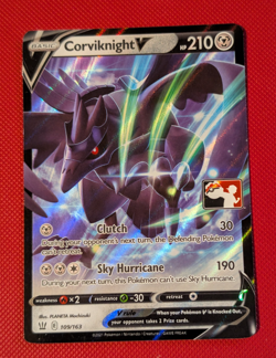 Pokemon TCG - Corviknight V - 109/163 Prize Pack Stamped - Prize Pack Series - Image 1