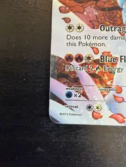 Pokemon TCG Reshiram RC22/RC25 Legendary Treasures Ultra Rare Full Art Holo - Image 5