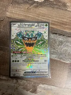 Pokemon TCG Teal Mask Ogerpon EX Twilight Masquerade 190/167 - Image 1