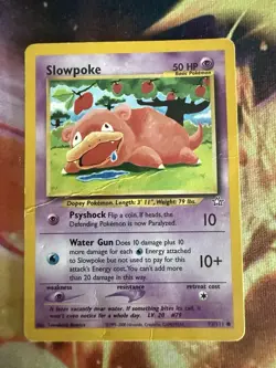 Slowpoke 73/111 Neo Genesis Regular 2000 Pokemon Hp/DMG - Image 1