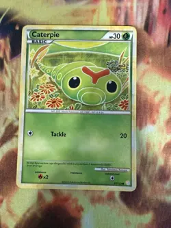 Caterpie Pokemon TCG Heartgold And Soulsilver Common Card #57/123 - Image 1