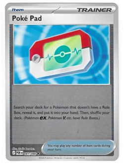 Pokemon Poke Pad Perfect Order Uncommon 081/088 Near Mint - Image 1