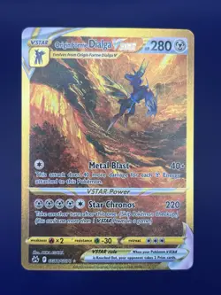 Origin Forme Dialga VSTAR GG68 Crown Zenith Galarian Gallery Pokemon TCG - NM - Image 1