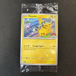 Pokemon TCG Pikachu SVP 190 World Championships 2024 Promo NM - Image 1