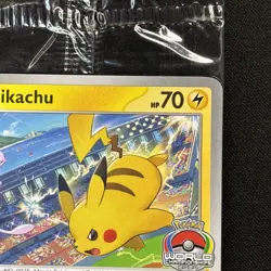 Pokemon TCG Pikachu SVP 190 World Championships 2024 Promo NM - Image 4