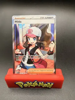 Hilda 164/086 White Flare Pokemon Ultra Rare Full Art Trainer NM - Image 1