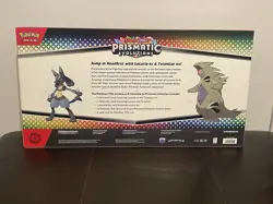 PRISMATIC EVOLUTIONS Lucario EX and Tyranitar EX Premium Collection Sam’s Club - Image 2