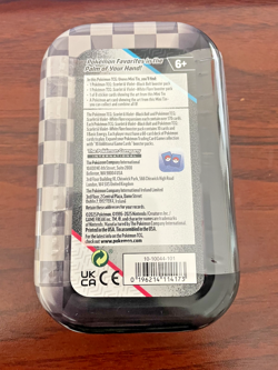 UNOVA Mini Tin [Alomomola & Axew} - BLACK BOLT & WHITE FLARE Pokemon TCG Sealed - Image 2