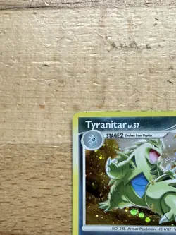 Tyranitar 17/123 Mysterious Treasures Holo Rare MP 2007 Pokemon TCG - Image 5