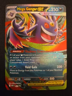 Mega Gengar EX 073 Black Star Promo Mega Moonlit Tin Pokemon TCG - Image 1
