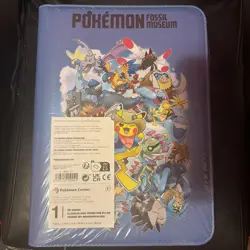Pokemon Fossil Museum: TCG Zip Binder - NEW/SEALED! - Image 1