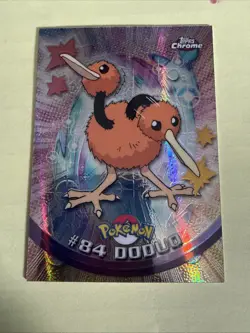 2000 Topps Chrome Pokemon TV Animation Spectra #84 Doduo - Image 1