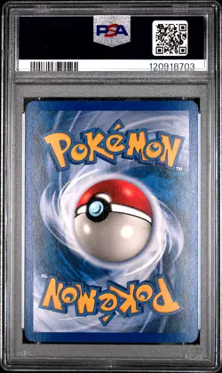 2002 POKEMON LEGENDARY COLLECTION #65 TAUROS-REVERSE FOIL PSA 7 - Image 2