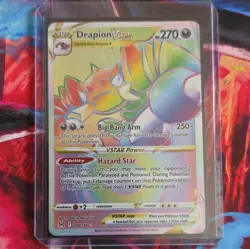 The Pokemon Company Pokemon TCG Drapion VSTAR 200/196 Lost Origin SR FA Holo EN - Image 1