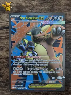 The Pokemon Company Pokemon TCG Mega Kangaskhan EX 164/132 Holo SR English - Image 1