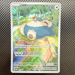 Pokemon TCG Snorlax 051 SV Scarlet & Violet 151 Promo Holo English - Image 1