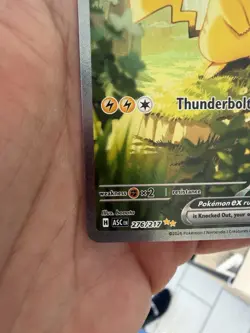 Pikachu ex 276/217 Full Art Holo Double Rare - Scarlet & Violet Pokemon TCG - Image 5