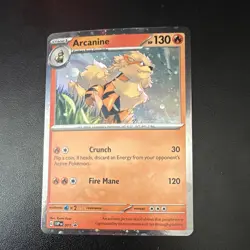 Arcanine 011 Cosmos Holo Black Star Promo Pokemon TCG - Image 1